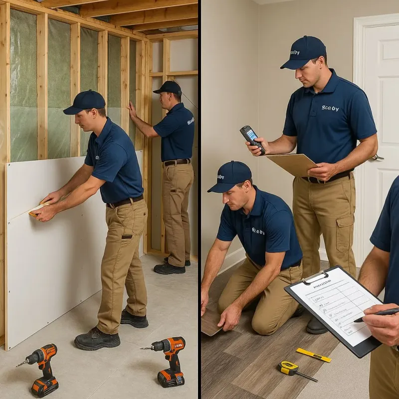 Repairs and Reconstruction process in Bound Brook, NJ