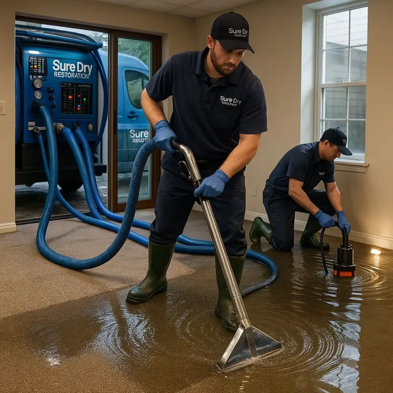 Water Extraction and Removal process in Bound Brook, NJ